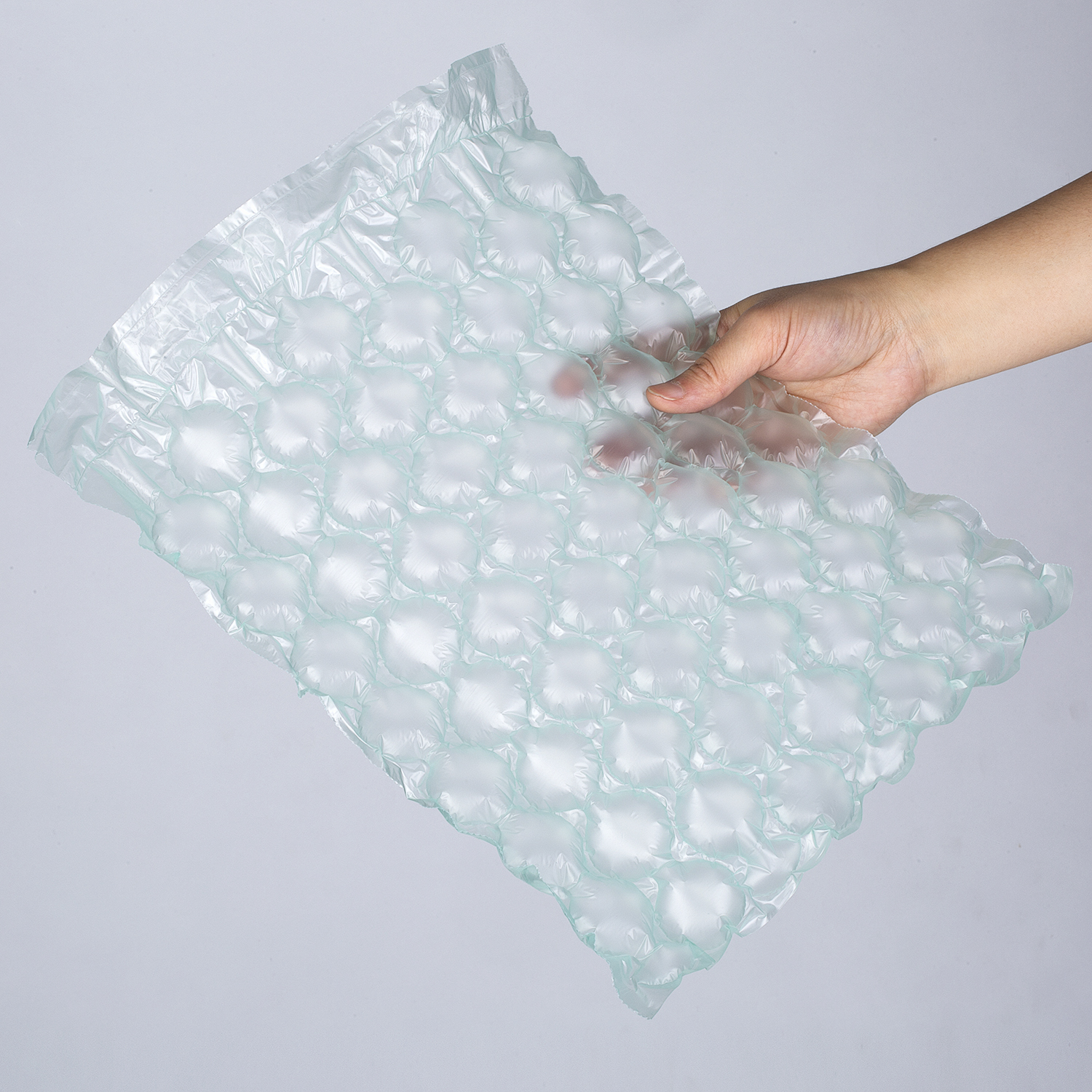 Envoltura de cojín inflable de plástico para embalaje exprés