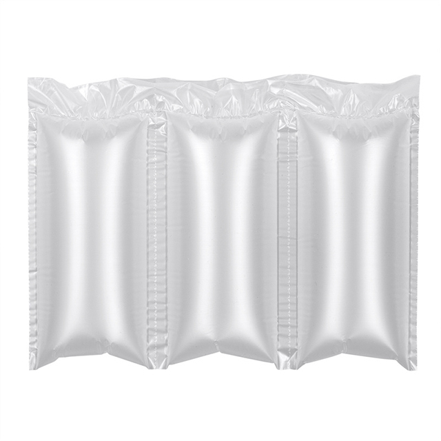 Bolsa de almohada de aire a prueba de golpes con diseño de línea de rasgado para computadora portátil
